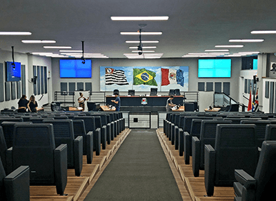 A última sessão ordinária de 2025 foi realizada dia 15 de dezembro (Foto: Patrícia Lisboa/Dropes)