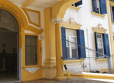 Fachada do Hospital Augusto de Oliveira Camargo (Foto: Patrícia Lisboa/Dropes)