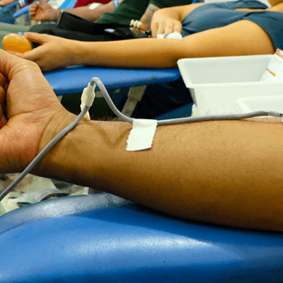 Coleta de sangue dos doadores acontece sempre no último sábado de cada mês (Foto: Divulgação/Prefeitura de Santa Bárbara d'Oeste)