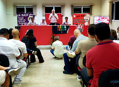 PT Indaiatuba comemora os 46 anos do partido com presença de José Dirceu (Foto: Patrícia Lisboa/Dropes)