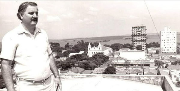José Carlos Tonin, em 1977 (Foto: Álbum de Família)